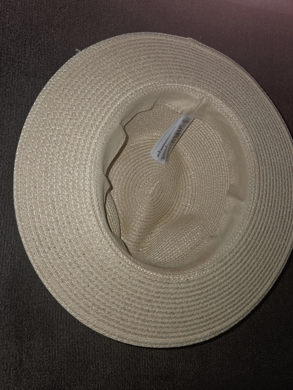 Aldo Beige Packable Straw Sun Hat